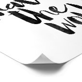 Laten we de wereld reizen poster (Hoek)