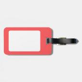 Laten we de wereld schamen met vriendelijkheid Bag Bagagelabel (Achterkant horizontaal)