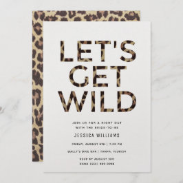 Laten we de Wilde Dierlijke Bachelorette Party hal Kaart
