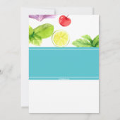 Laten we de zomer koelen kaart (Achterkant)