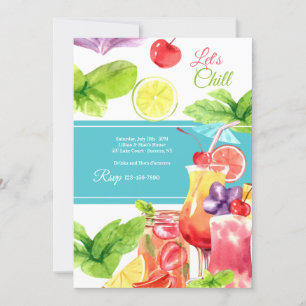 Laten we de zomer koelen kaart