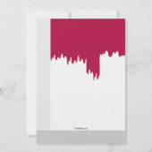 Laten we de zondag van de stad verven. kaart (Achterkant)