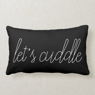 laten we de zwarte kussen in de kou houden