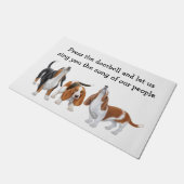 Laten we  deurmat in de gaten houden. (Schuin)