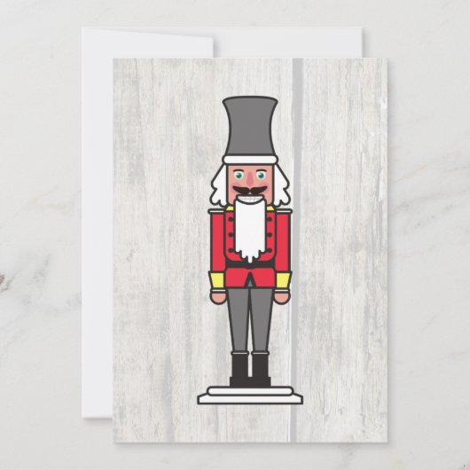 Laten we deze feestelijke uitnodiging voor racking (Achterkant)