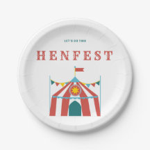 Laten we deze Henfest-feestbordtentontwerp doen