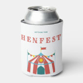 Laten we deze HenFest-Koelbox doen Blikjeskoeler (Blikje Voorkant)