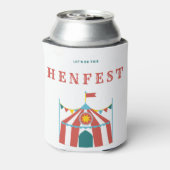 Laten we deze HenFest-Koelbox doen Blikjeskoeler (Blikje Achterkant)