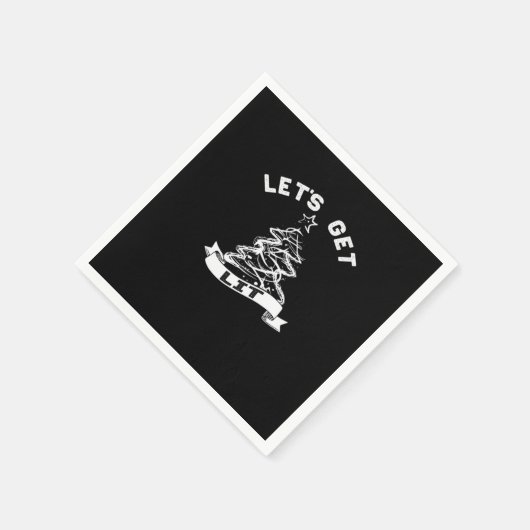 Laten we deze kerst grappige Humor citaat voor Servet (Hoek)