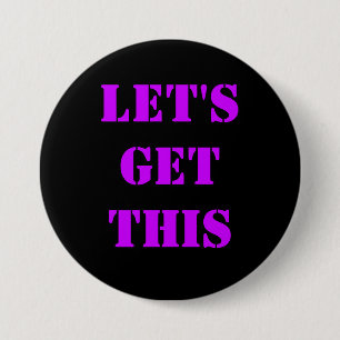 Laten we deze knop ophalen ronde button 7,6 cm