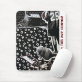 Laten we deze oorlog beginnen met Mousepad Muismat (Met muis)