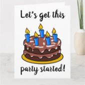 LATEN WE DEZE PARTIJ BIG KAART BRENGEN (Voorkant)