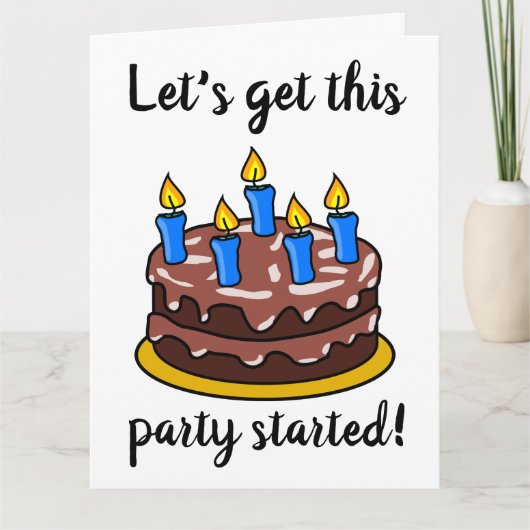 LATEN WE DEZE PARTIJ BIG KAART BRENGEN (Voorkant)