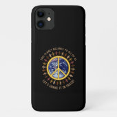 Laten we deze planeet delen in ☮ Case-Mate iPhone case (Achterkant)