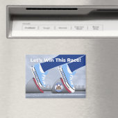 Laten we deze race winnen! Magneet (Insitu (Vaatwasser))