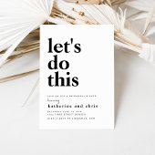 Laten we deze repetitie diner uitnodiging Sjabloon