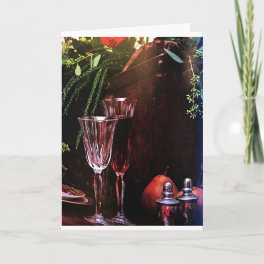 LATEN WE DEZE ZEE VAN DE VUURDAG SAMENWERKEN FEESTDAGEN KAART (Voorkant)