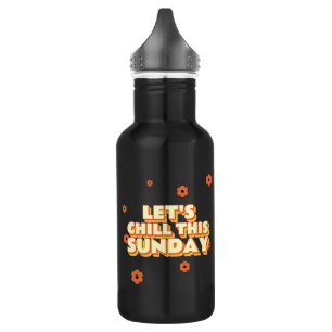 Laten we deze zondag koelen waterfles 