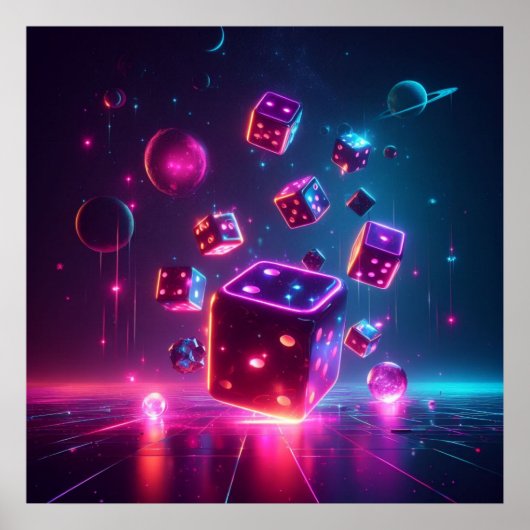 Laten we Dice spelen! Poster (Voorkant)