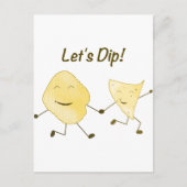 Laten we Dip! Briefkaart (Voorkant)