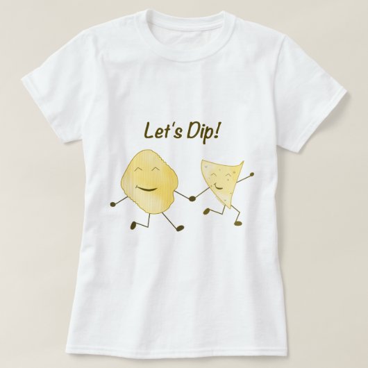 Laten we Dip! T-shirt (Design voorkant)