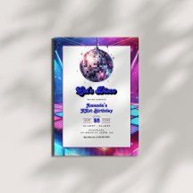 Laten we Disco Retro verjaardagsfeest vieren