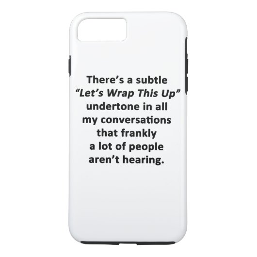 Laten we dit afronden Case-Mate iPhone case (Achterkant)