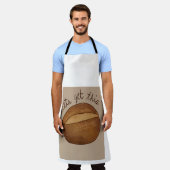 Laten we dit brood krijgen Apron Schort (Gedragen)