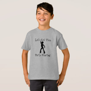 Laten we dit feest beginnen t-shirt