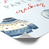 Laten we dit feest de eerste verjaardag van de win poster (Hoek)