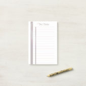 Laten we dit kleverige notitieblok doen post-it® notes (Op bureau)