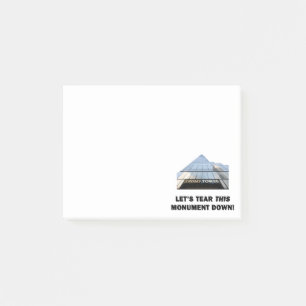 Laten we dit Monument onderbreken Post-it® Notes