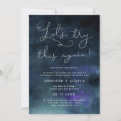 Laten we dit nog een keer proberen Moderne trouwup Kaart (Voorkant)