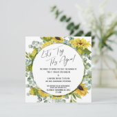 Laten we dit nog eens proberen, Floral Postponed W Kaart (Staand voorkant)