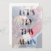 Laten we dit nog eens uitstellen. save the date (Voorkant / Achterkant)