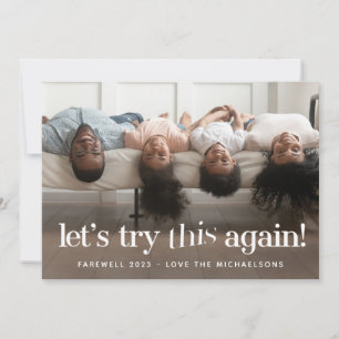 "Laten we dit opnieuw proberen" Green Holiday-foto