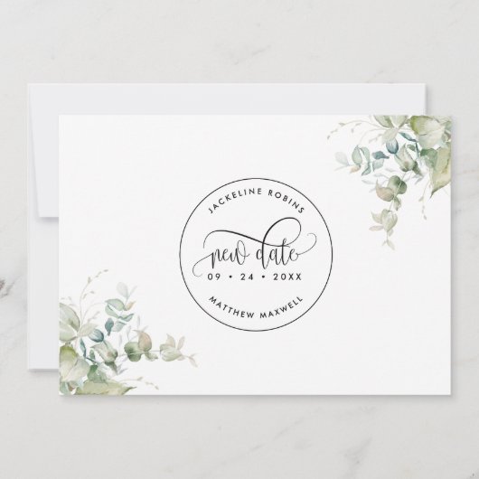 Laten we dit opnieuw proberen, Liefde is Patient G Save The Date (Achterkant)