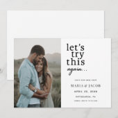 Laten we dit opnieuw proberen Sla de datum op Kaart (Voorkant / Achterkant)