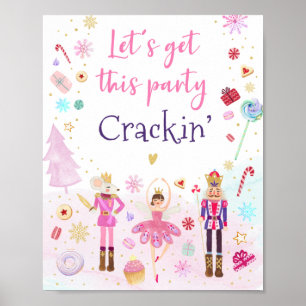 Laten we dit partijenkrakerbord halen. poster