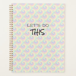Laten we dit pastkleurige kleurstofpatroon maken planner