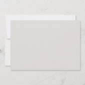 Laten we dit strand gebruiken, behalve de datum kaart (Achterkant)