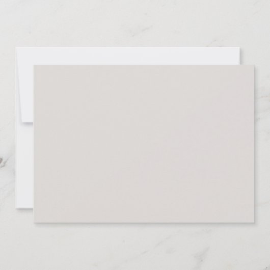 Laten we dit strand gebruiken, behalve de datum kaart (Achterkant)