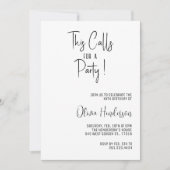 Laten we dit vieren en een feestverjaardag vieren kaart (Voorkant)