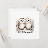 Laten we dit voor altijd Jubileum doen Kaart (Voorkant / Achterkant in situ)