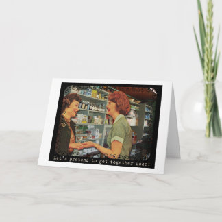 Laten we doen alsof we samen Wenskaart Kaart