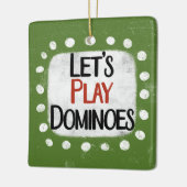 Laten we Dominoes Ornament spelen (Links)