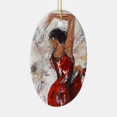 "Laten we draai" Art Ornament (Rechts)