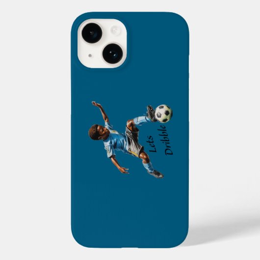 Laten we dribbelen Case-Mate iPhone case (Achterkant)