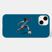Laten we dribbelen Case-Mate iPhone case (Achterkant (horizontaal))