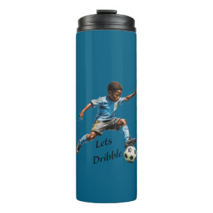 Laten we dribbelen thermosbeker